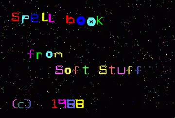 Spell Book screen shot title